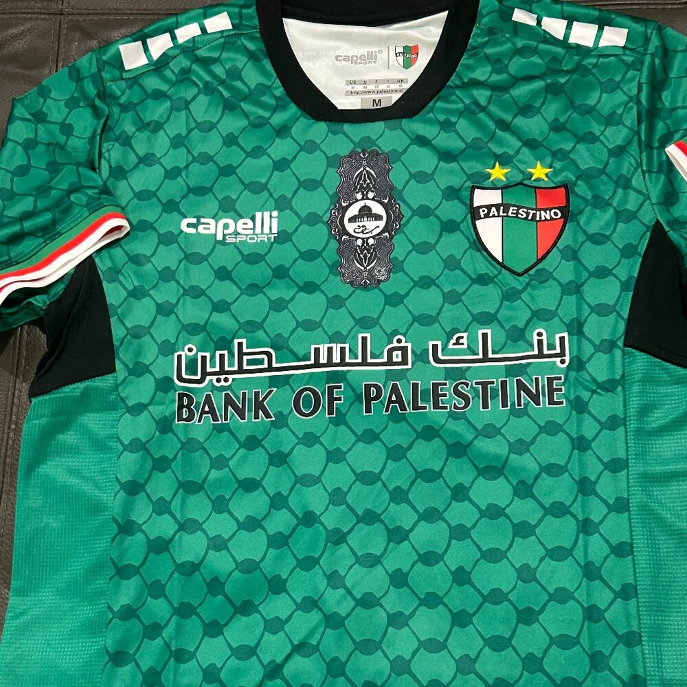 CHILE CLUB Deportivo PALESTINO Men's JERSEY Sz M,L,XL,2XL  by Capelli Palestine